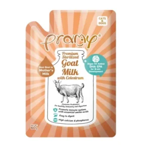 Pramy Goat Milk with Colostrum & Algae Oil for Cats 60gm